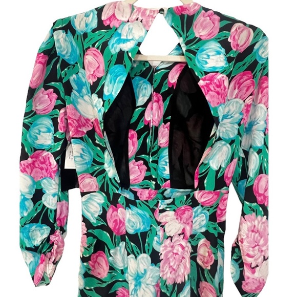 RIXO London Paloma Tulip Floral Silk Maxi Dress Size XS - Picture 10 of 14